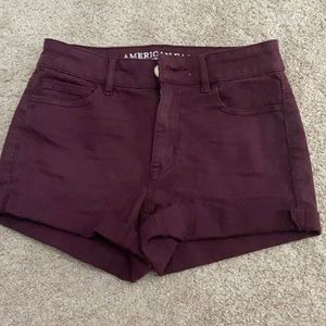 american eagle jean shorts